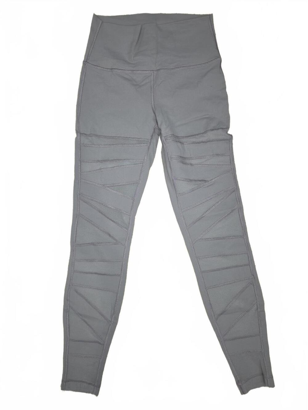 Lululemon Strappy Mesh Panel High-Rise Leggings Womens Size 6